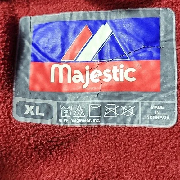 MAJESTIC ALABAMA CRIMSON TIDE Men's Jacket XL - Picture 7 of 7